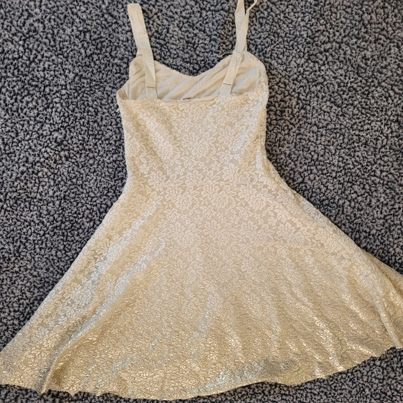 Free People Gold Dipped Dress - Picture 2 of 5